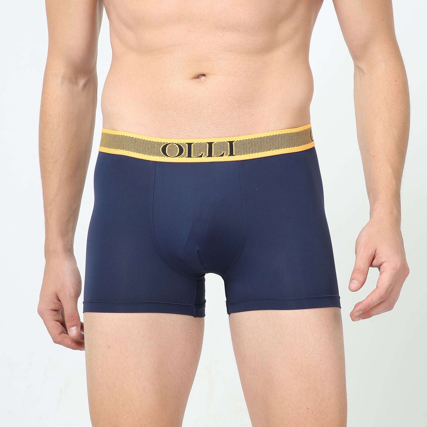 Men's Microfiber Navy Trunk