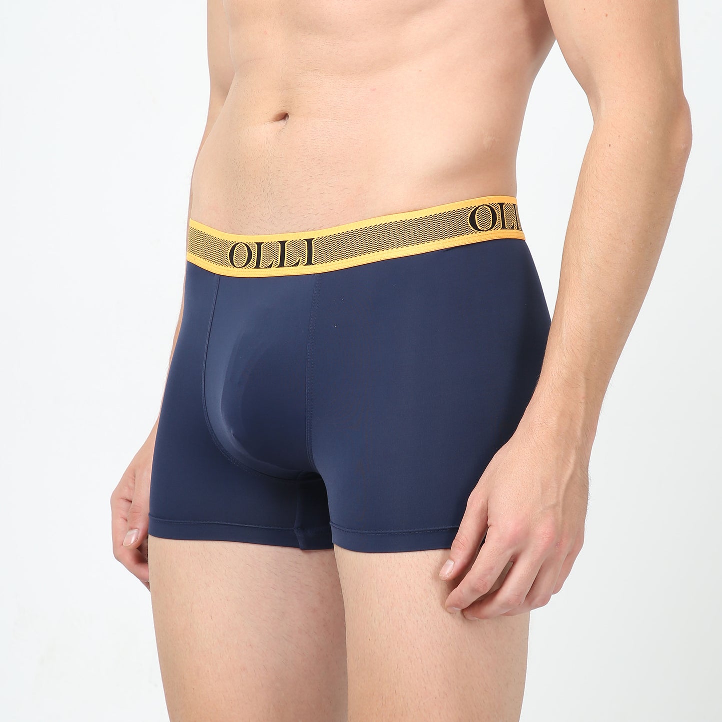 Men's Microfiber Navy Trunk