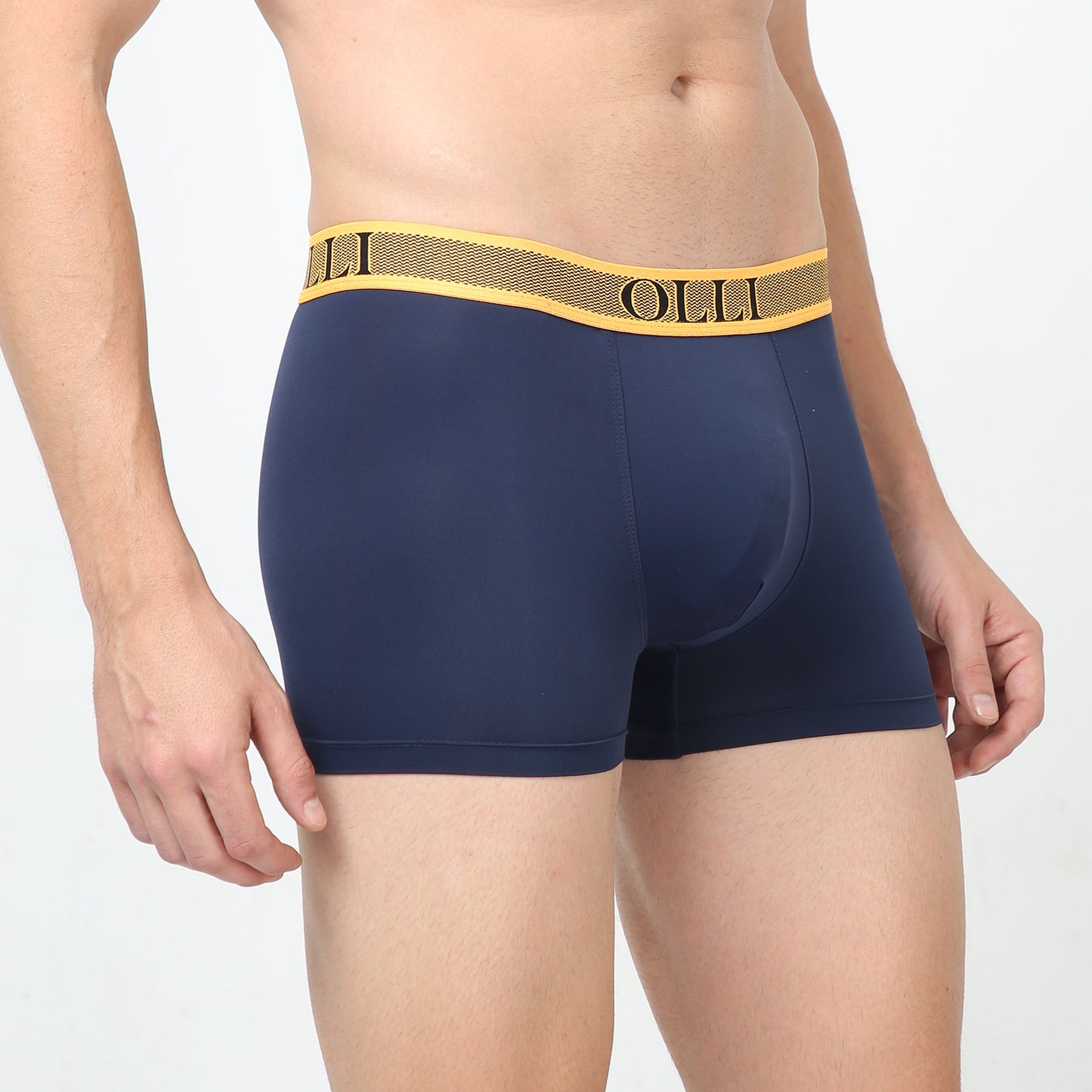 Men's Microfiber Navy Trunk