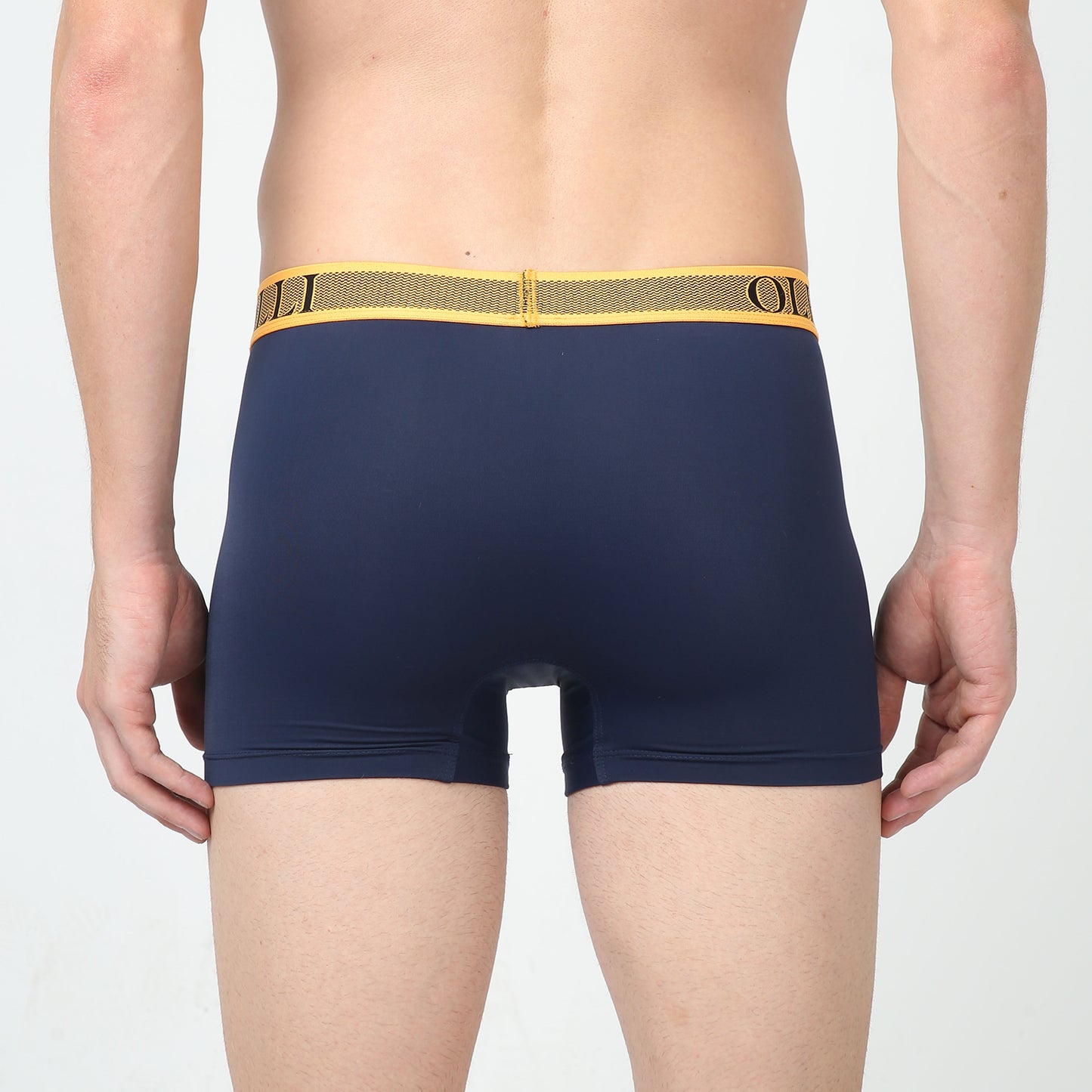 Men's Microfiber Navy Trunk