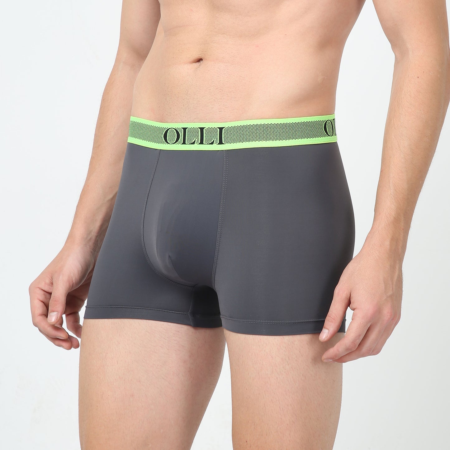 Men's Microfiber Grey Trunk