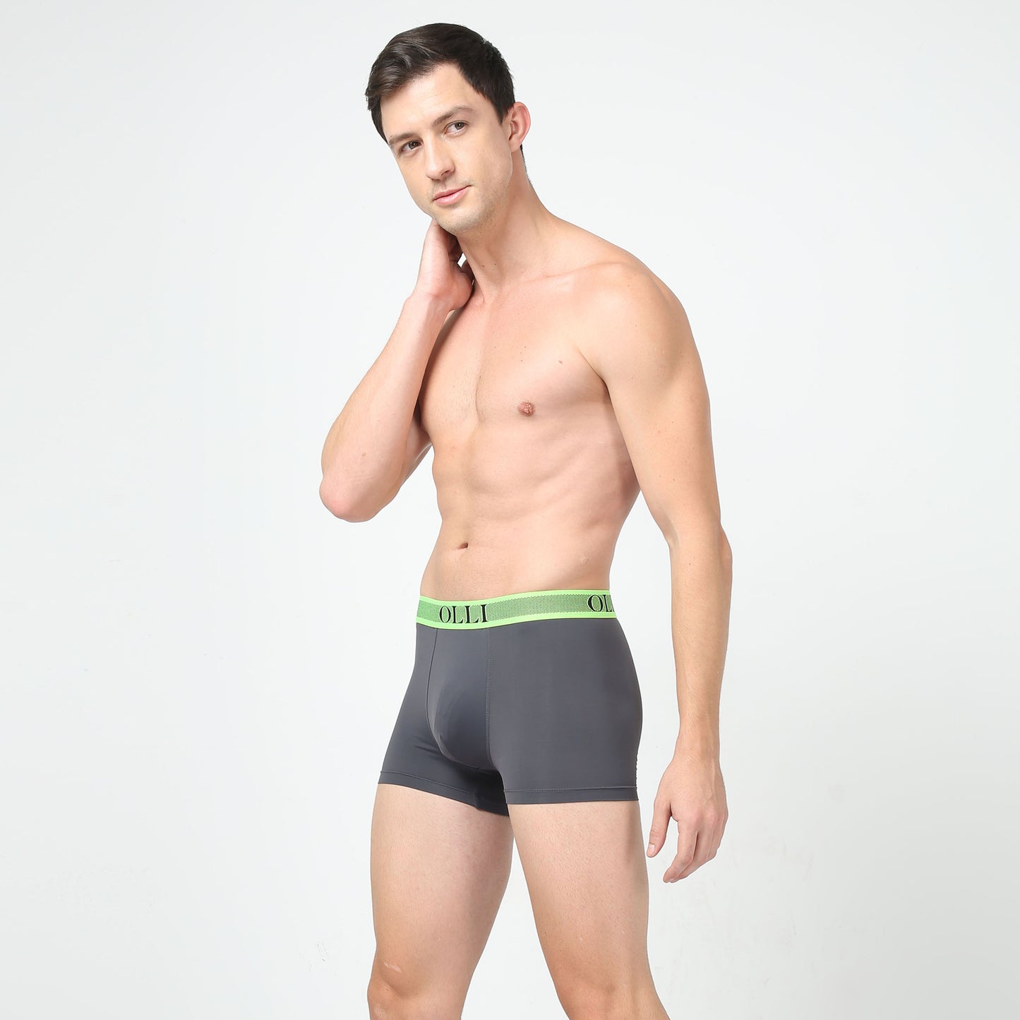 Men's Microfiber Grey Trunk