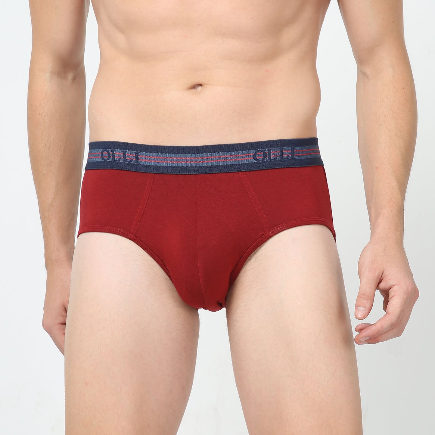 Men's Micro Modal Rust Brief