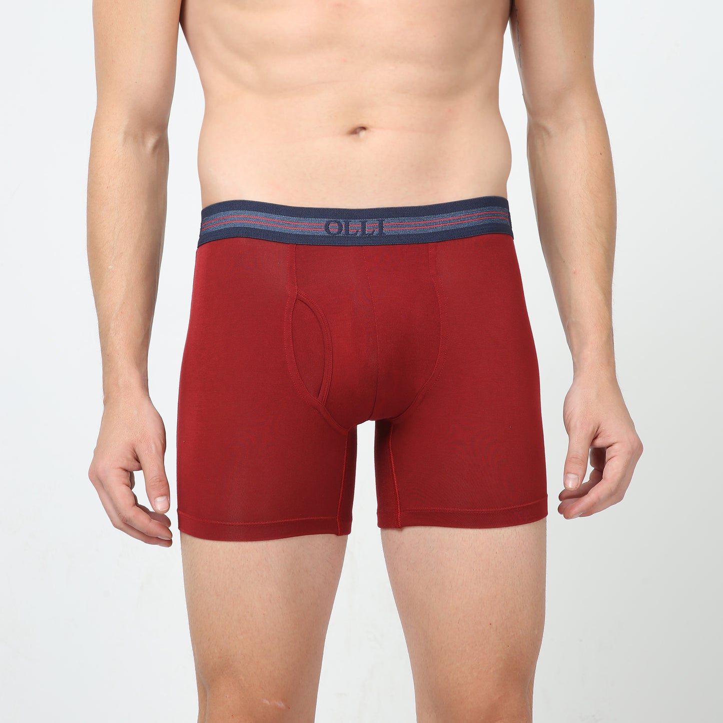 Men's Micro Modal Rust Boxer Brief