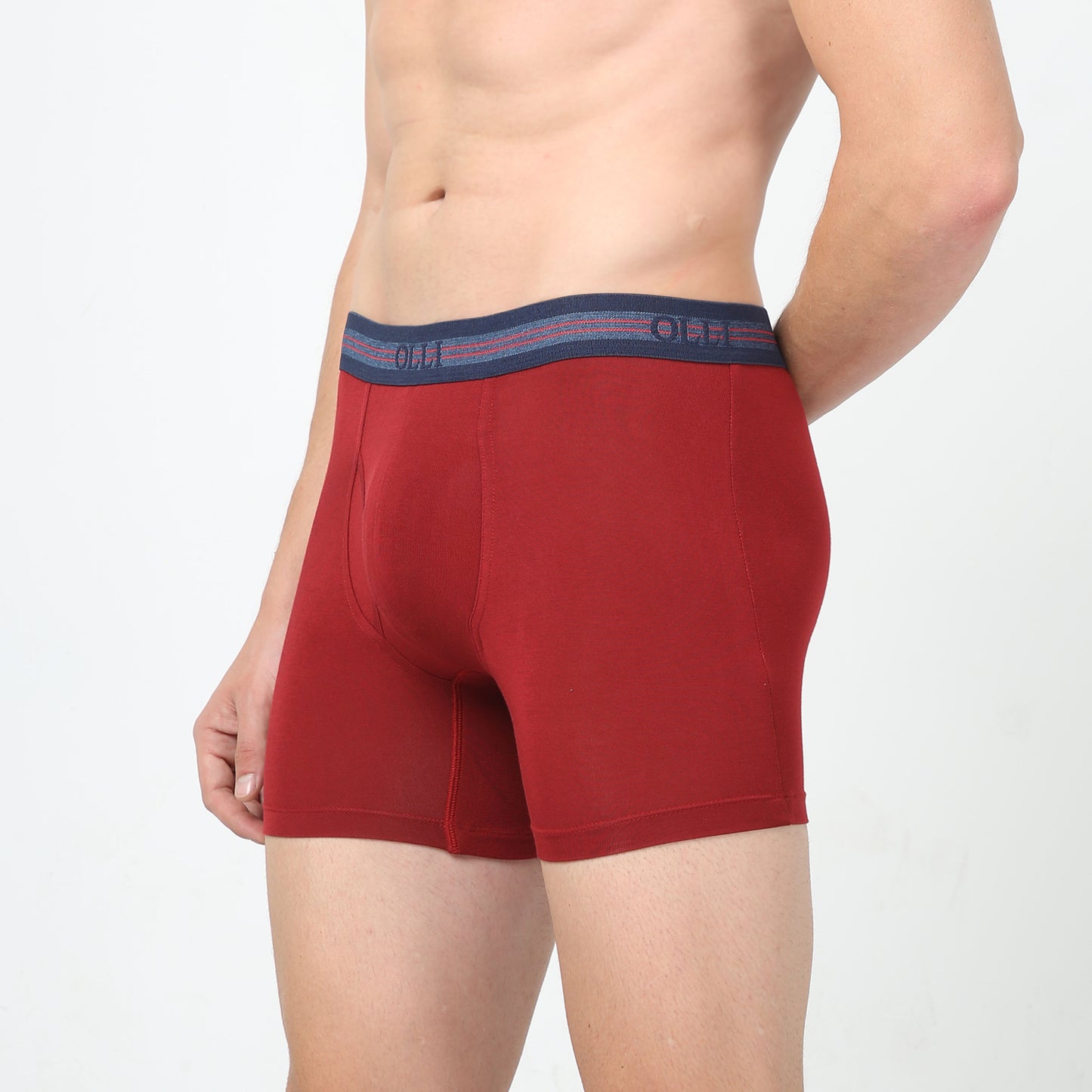 Men's Micro Modal Rust Boxer Brief