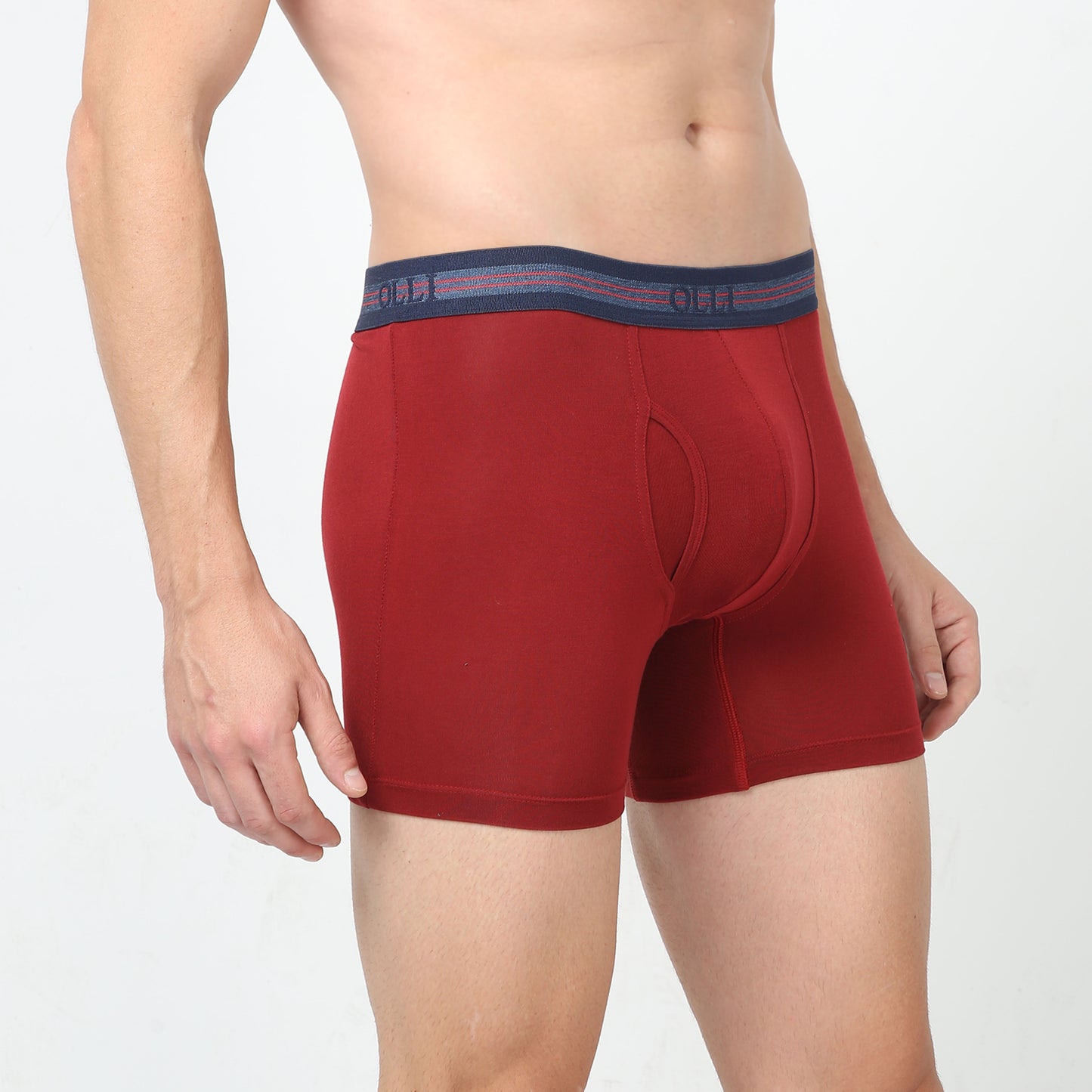 Men's Micro Modal Rust Boxer Brief