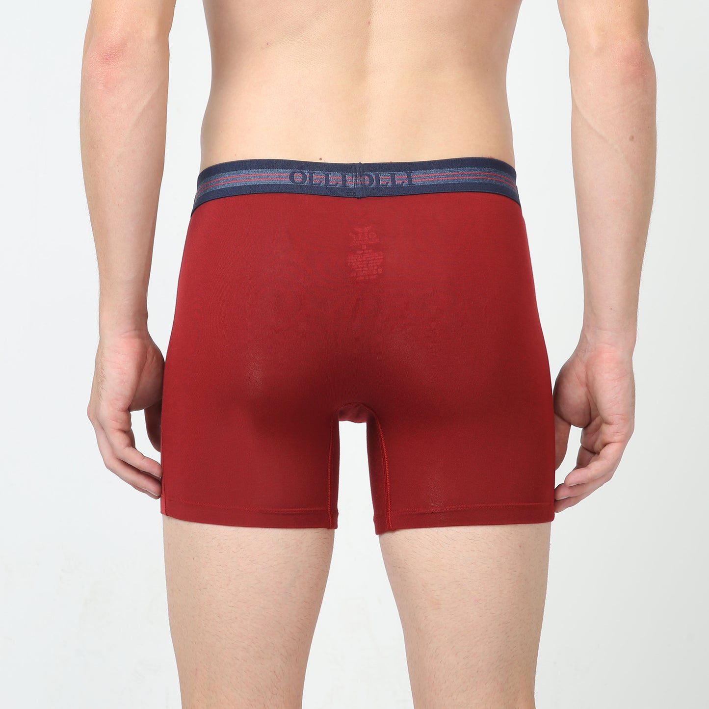 Men's Micro Modal Rust Boxer Brief