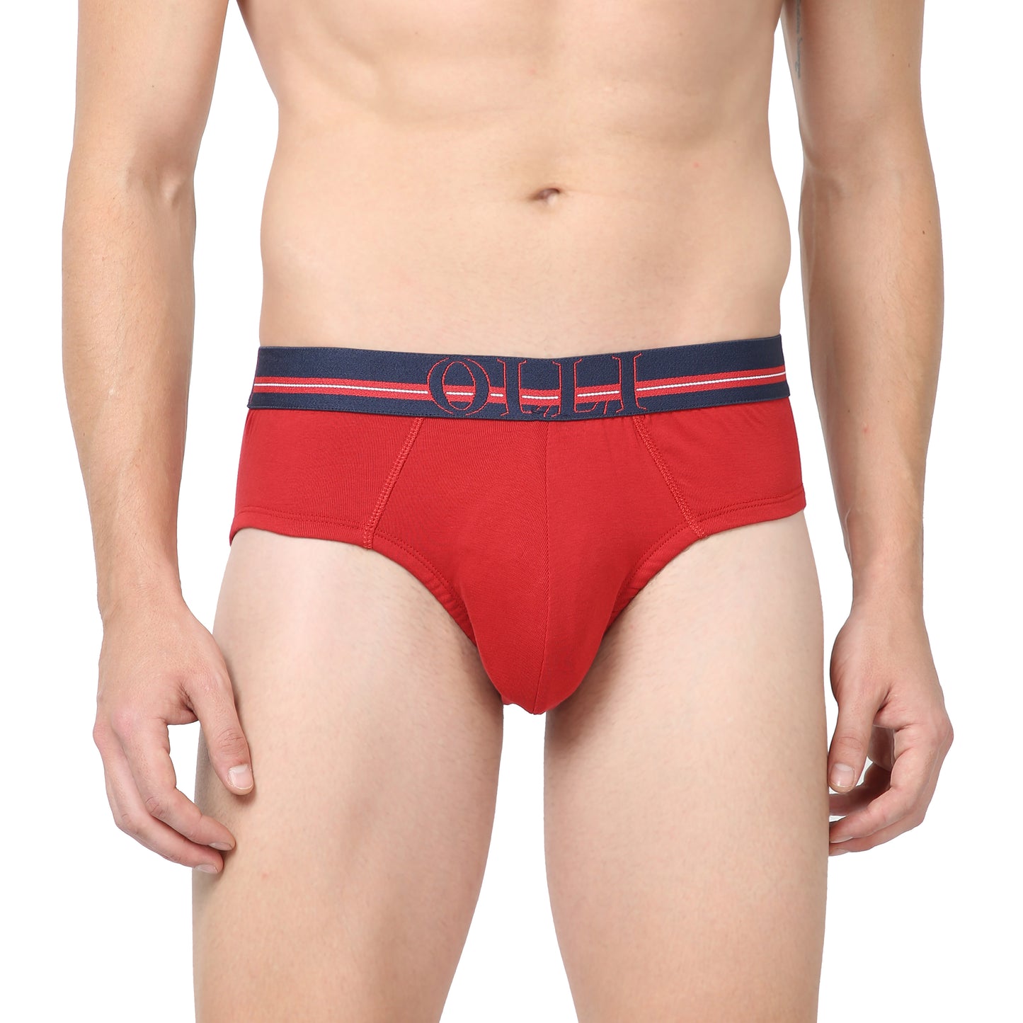 Men's super Combed Cotton Rib Rust Brief