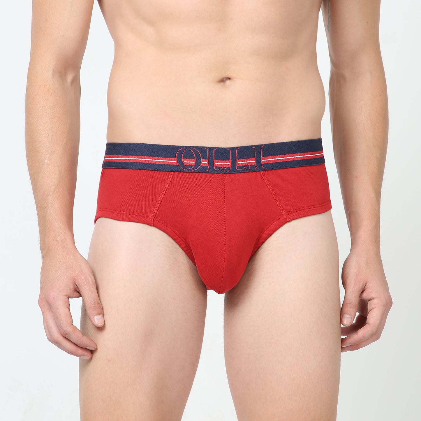 Men's super Combed Cotton Rib Rust Brief