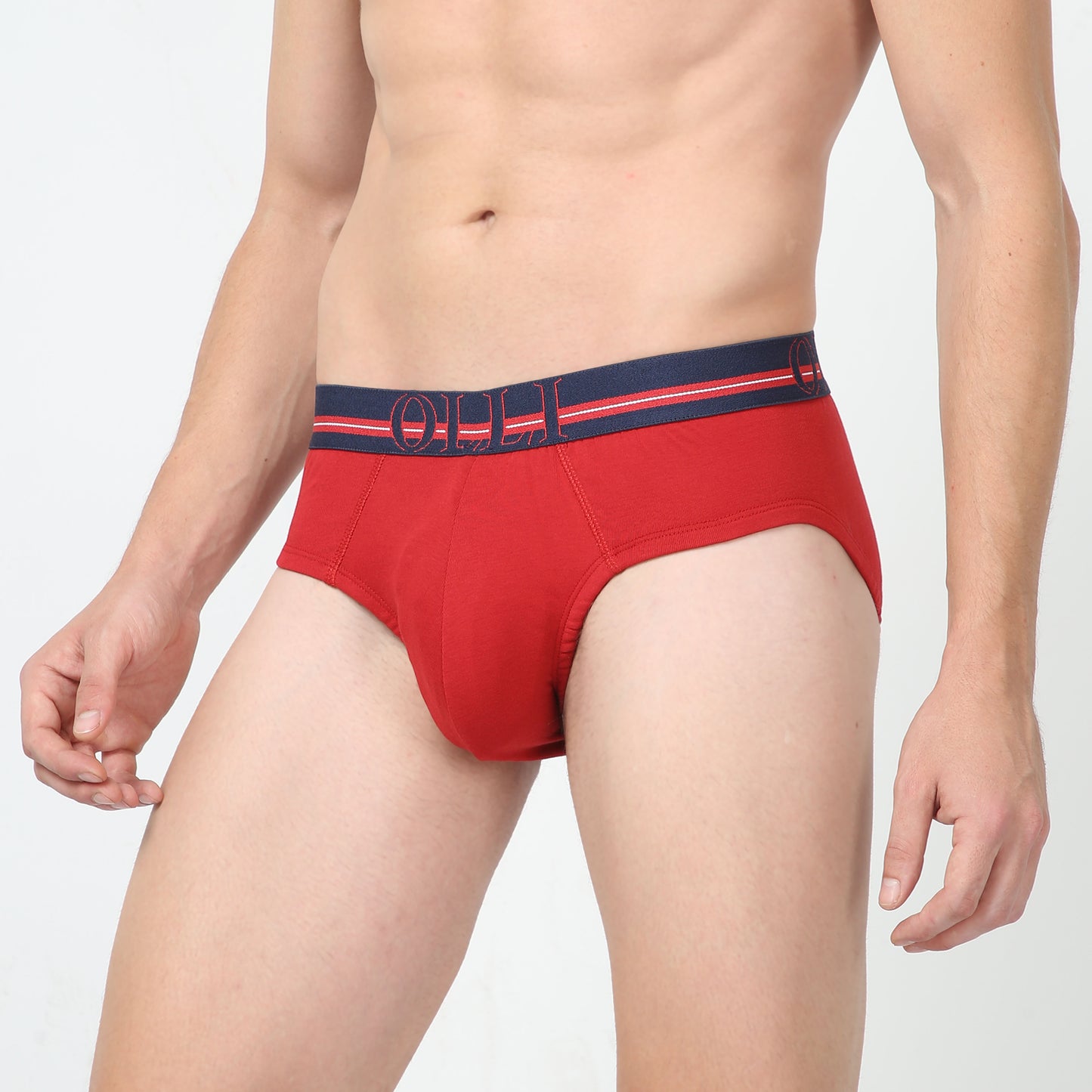 Men's super Combed Cotton Rib Rust Brief