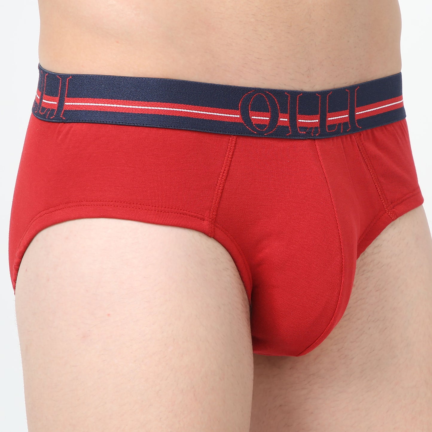 Men's super Combed Cotton Rib Rust Brief