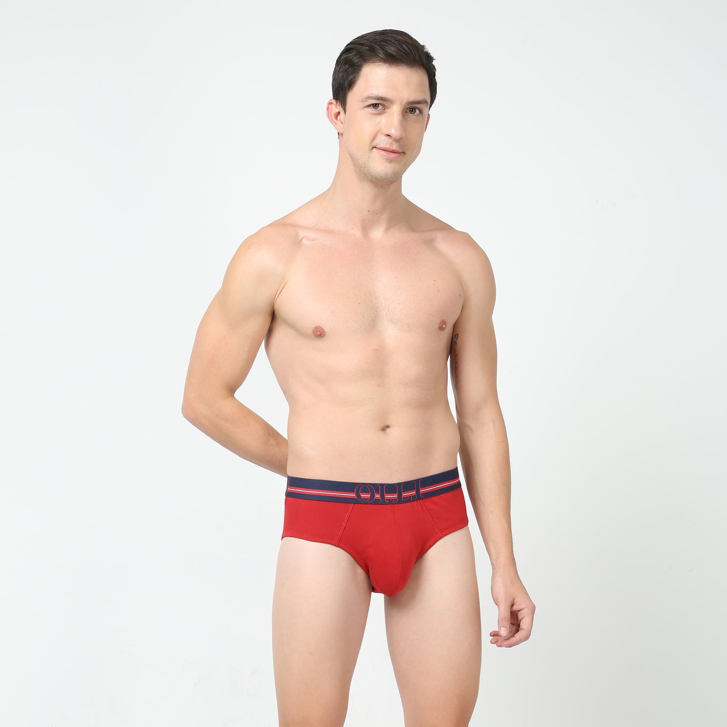 Men's super Combed Cotton Rib Rust Brief