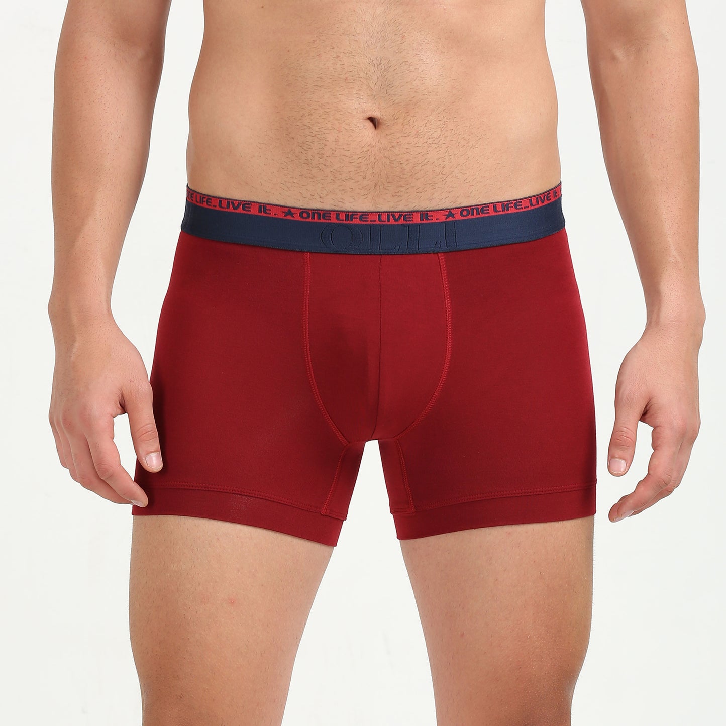 Rust Micro Modal Elastane Stretch Boxer Brief