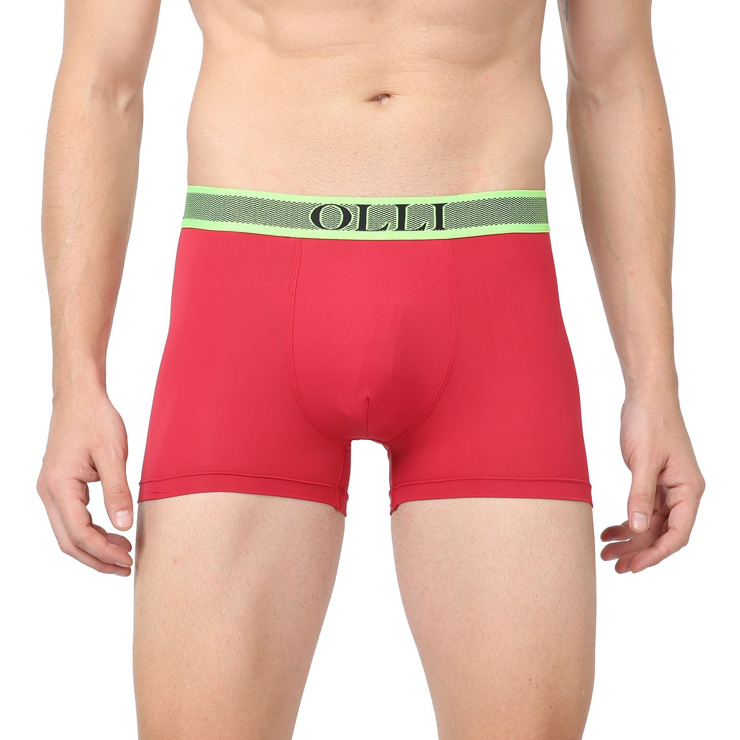 Men's Microfiber Maroon Trunk