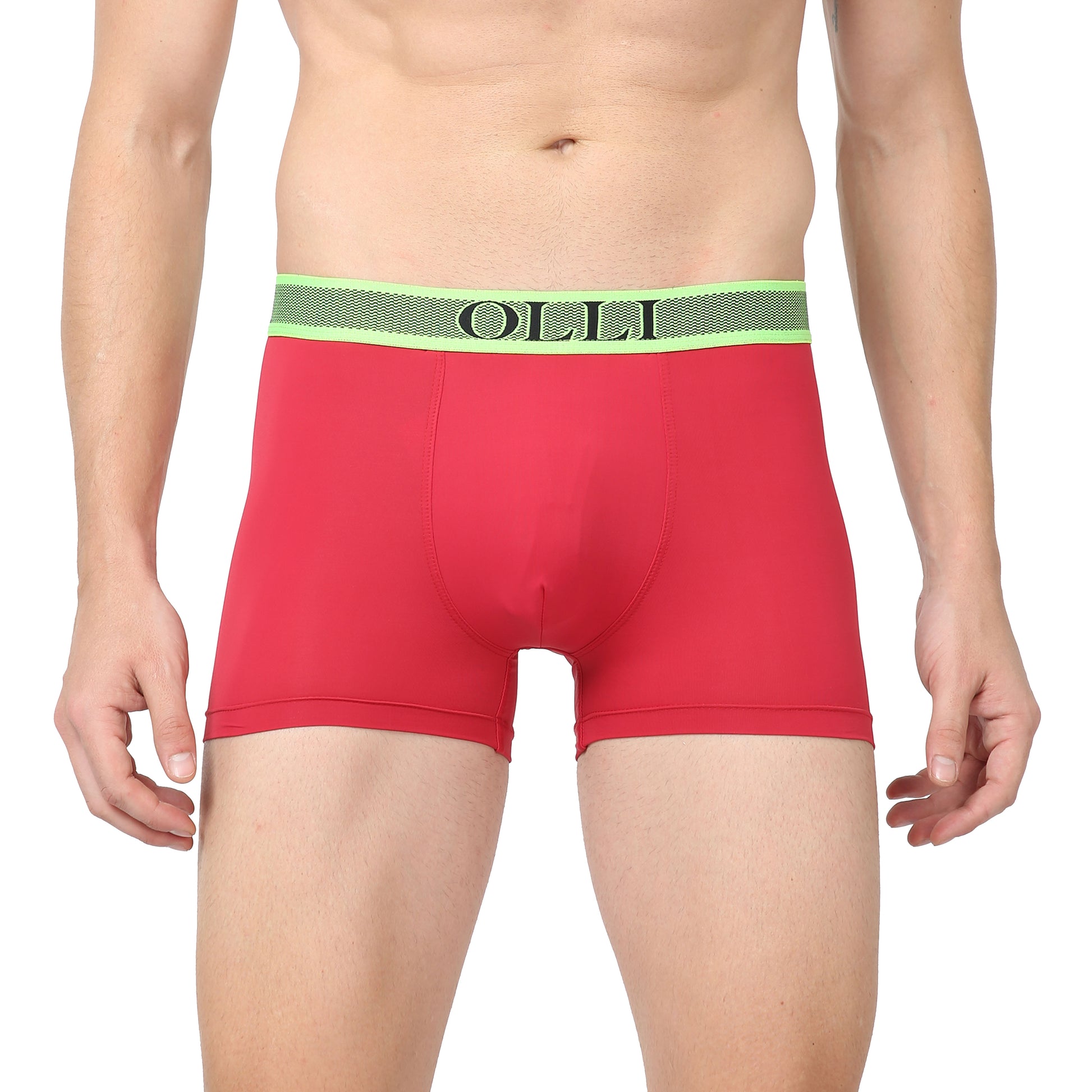 Men's Microfiber Maroon Trunk