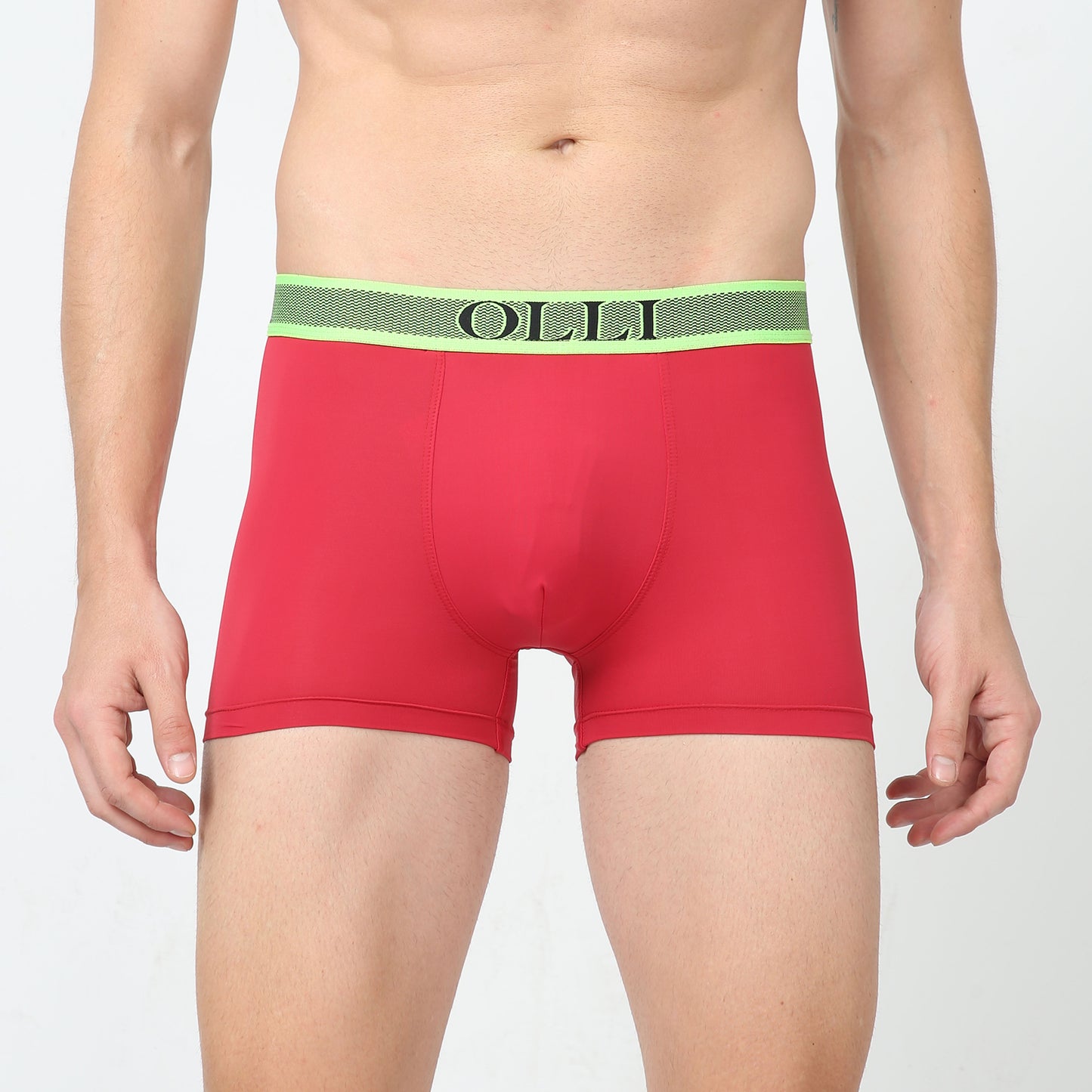 Men's Microfiber Maroon Trunk