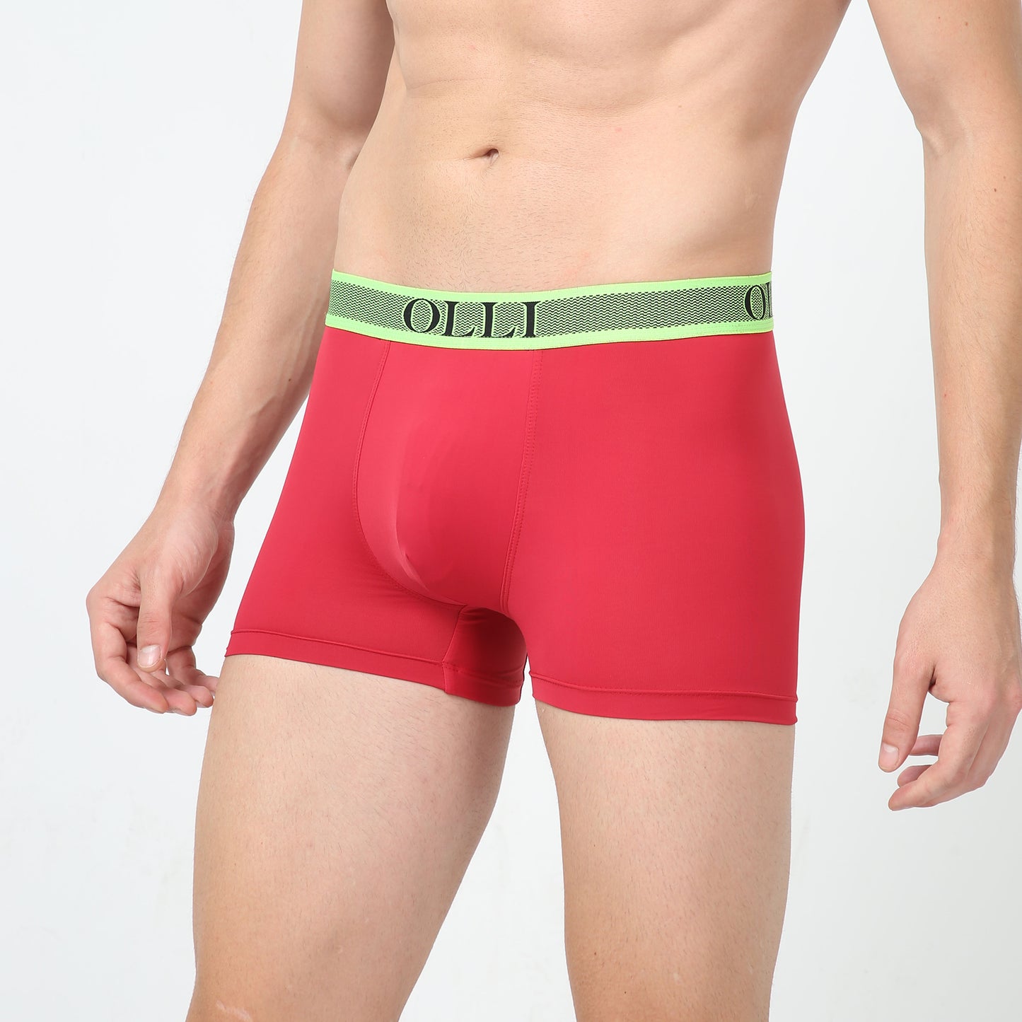 Men's Microfiber Maroon Trunk