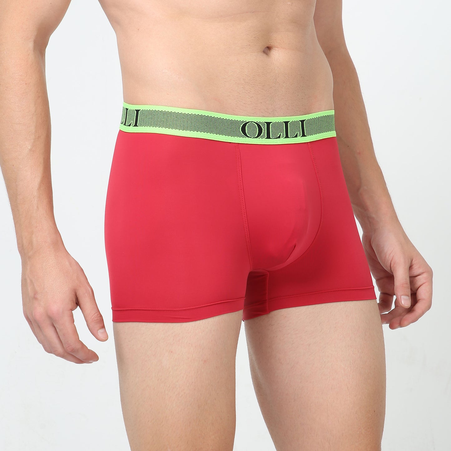 Men's Microfiber Maroon Trunk