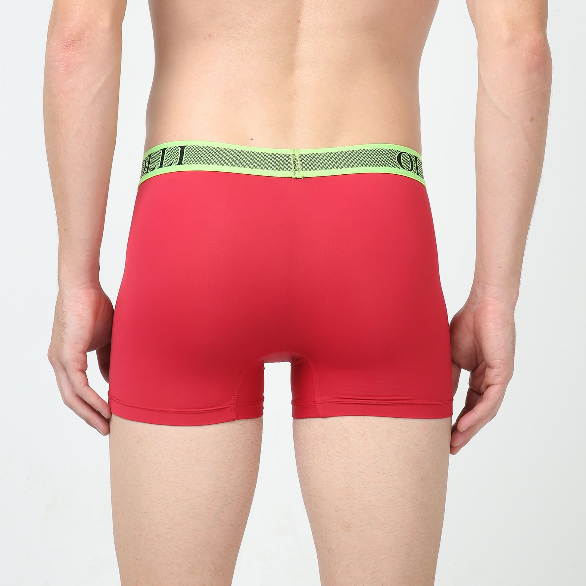 Men's Microfiber Maroon Trunk