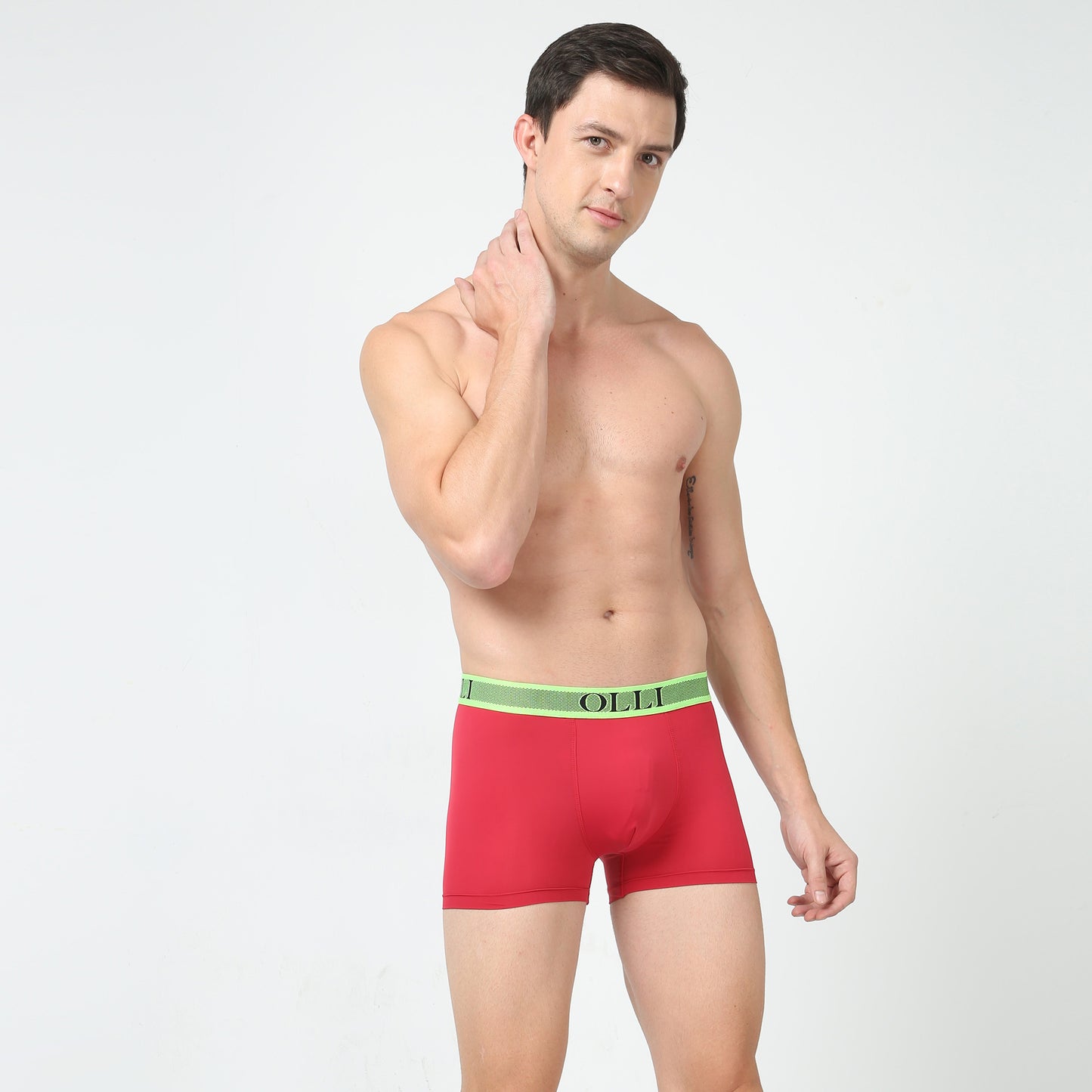 Men's Microfiber Maroon Trunk