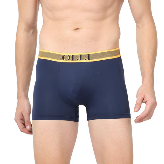 Men's Microfiber Navy Trunk