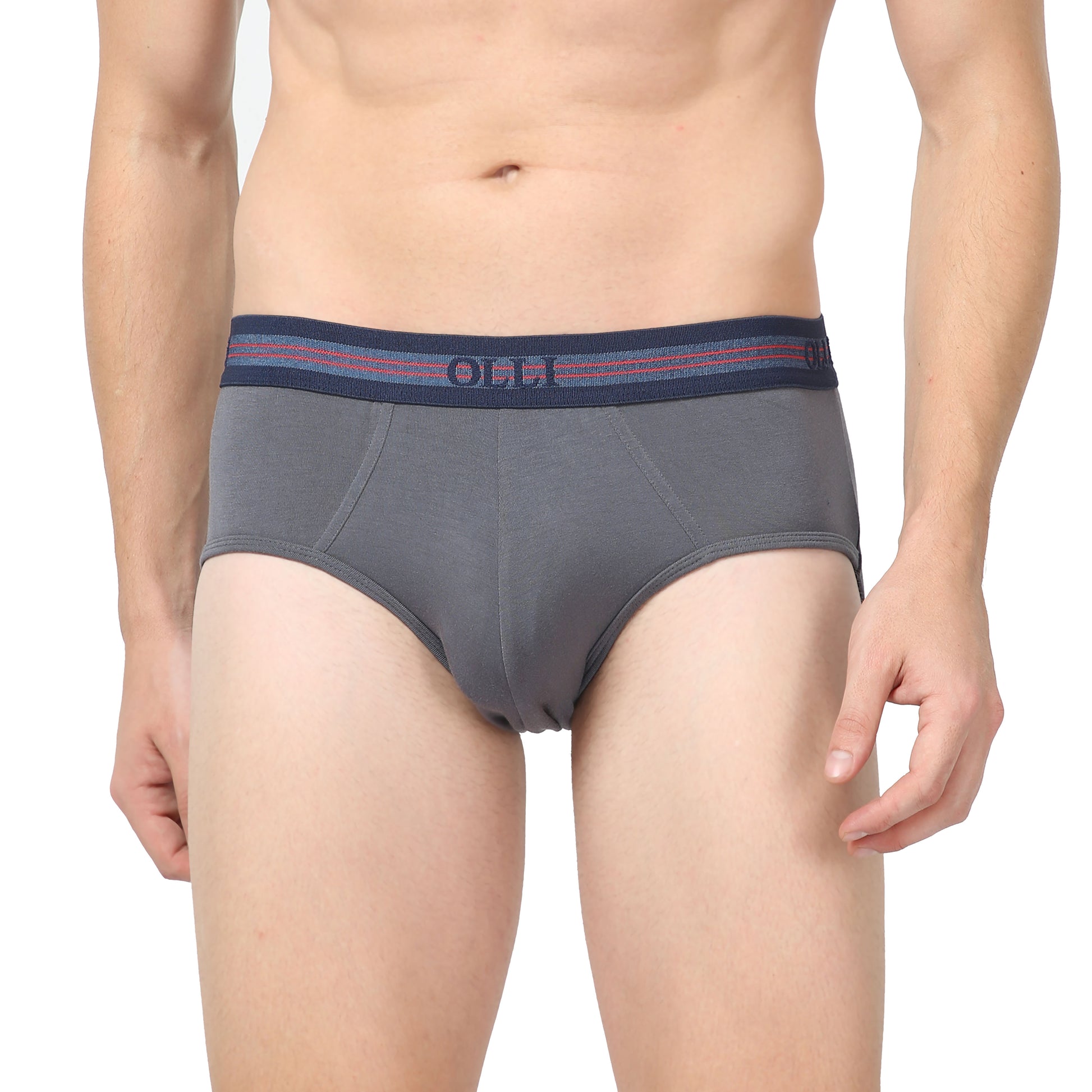 Men's Micro Modal Grey Brief