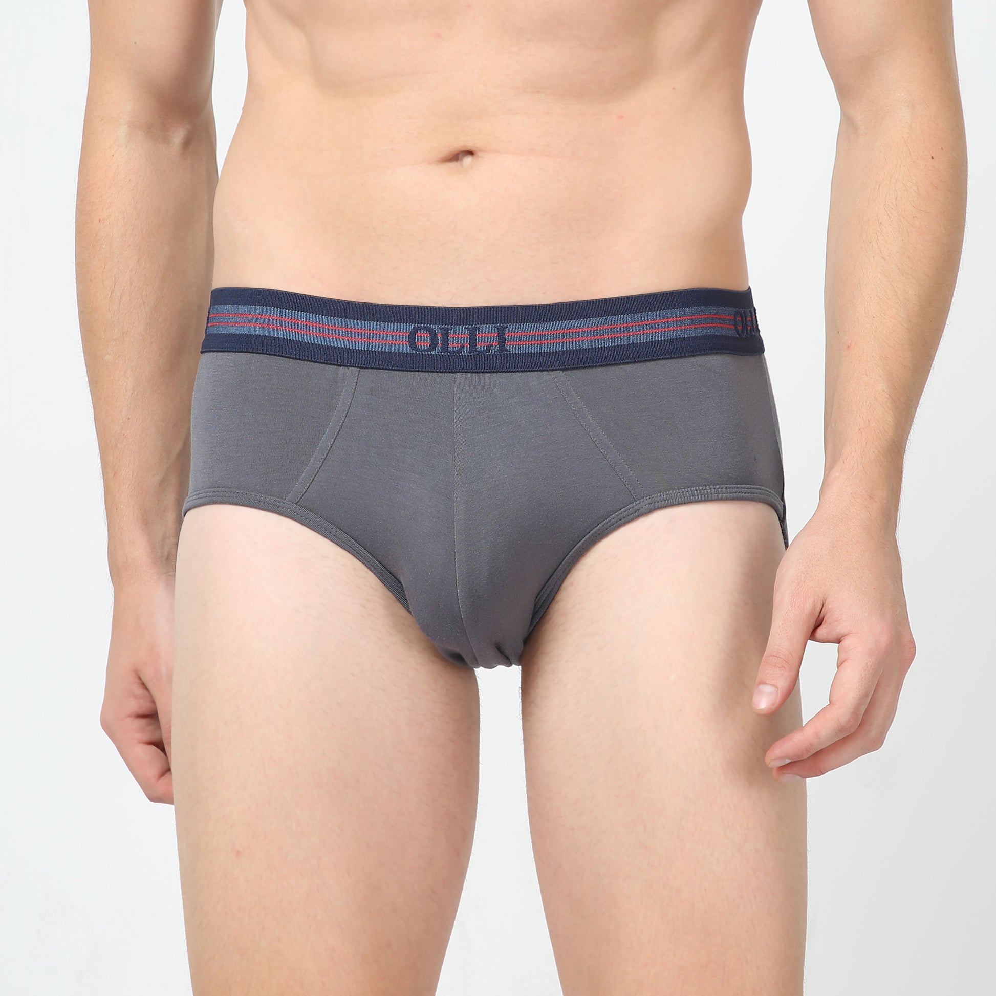 Men's Micro Modal Grey Brief