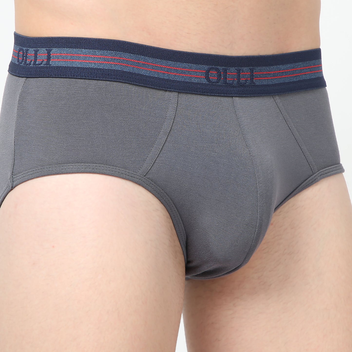 Men's Micro Modal Grey Brief