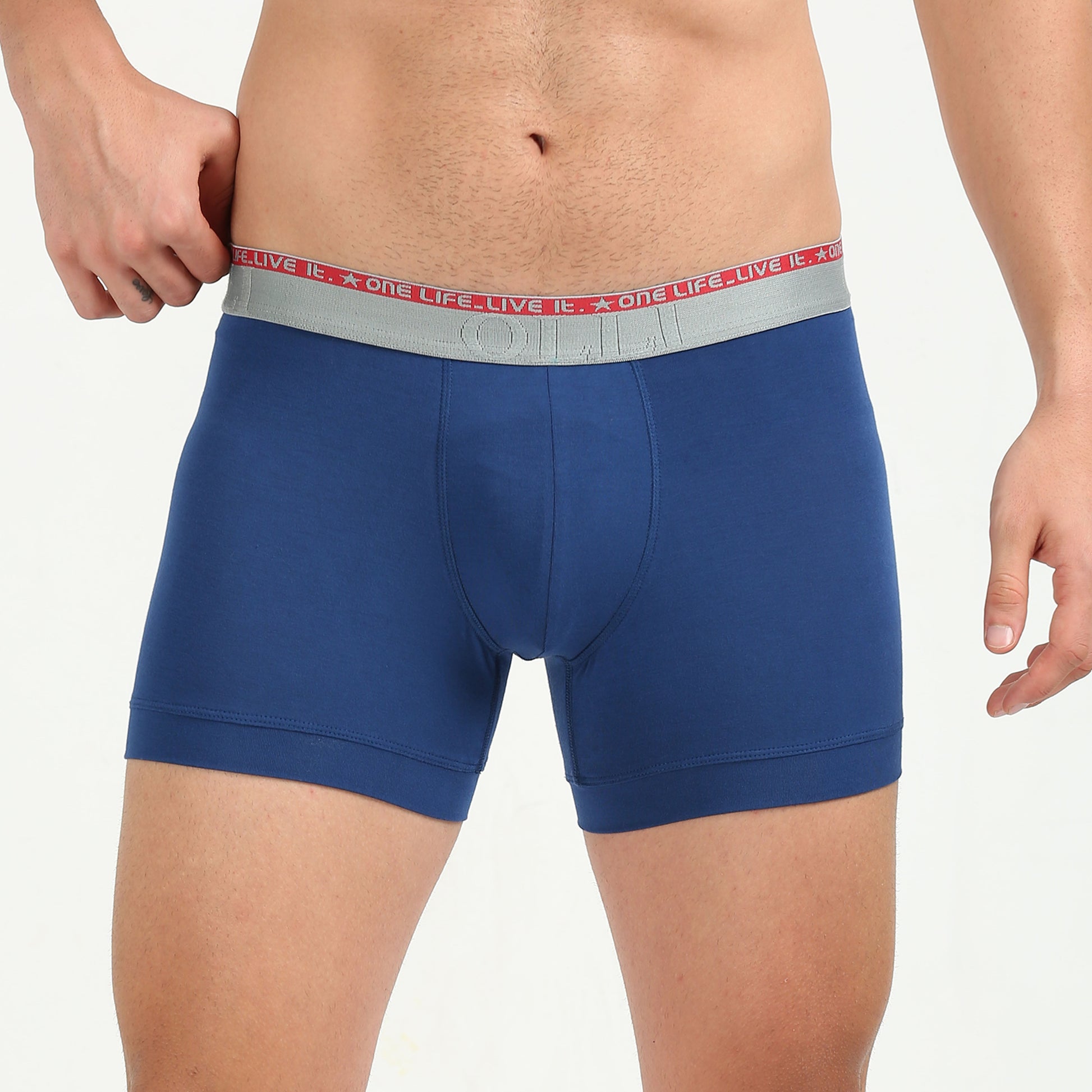 men blue underwear