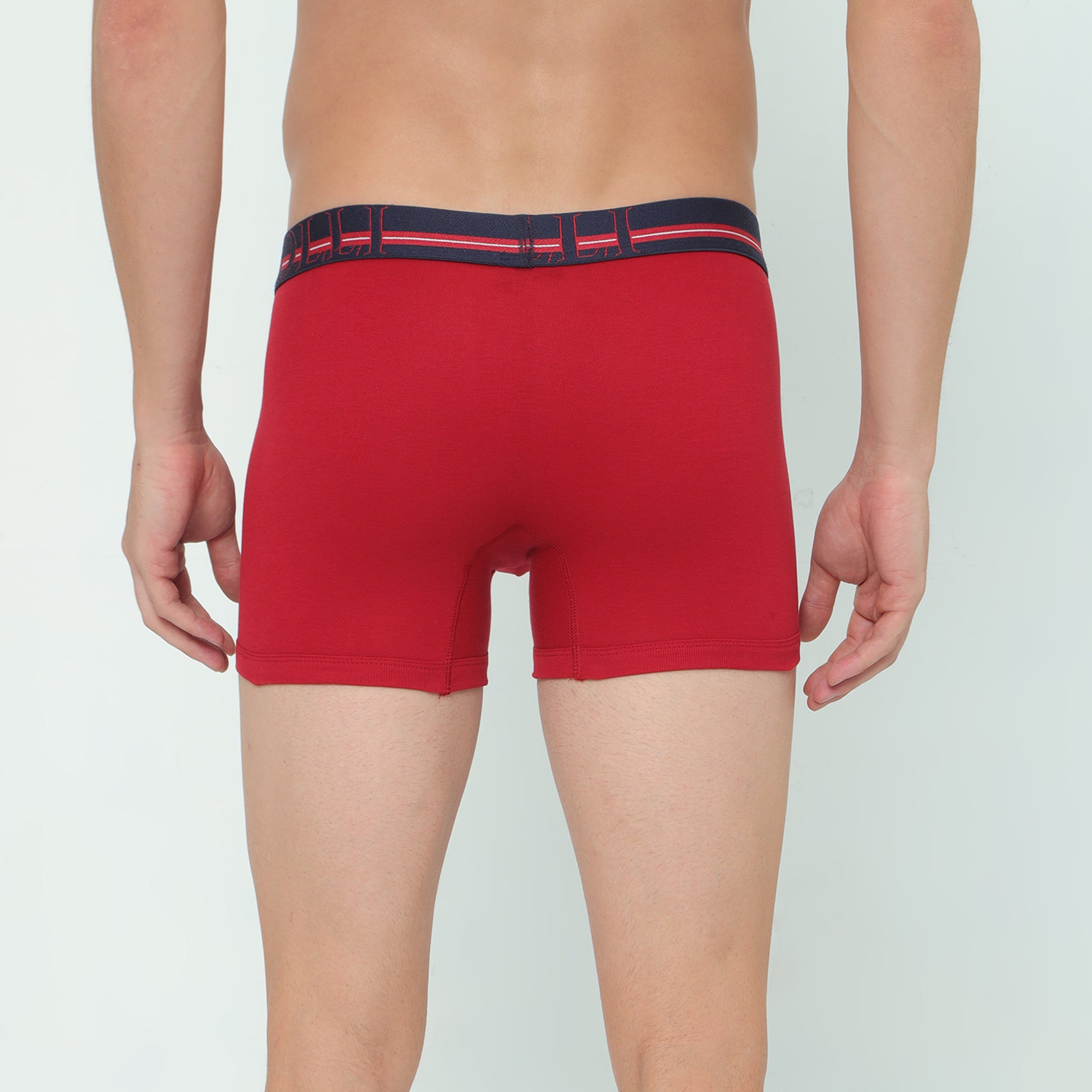 Men's super Combed Cotton Red Trunk